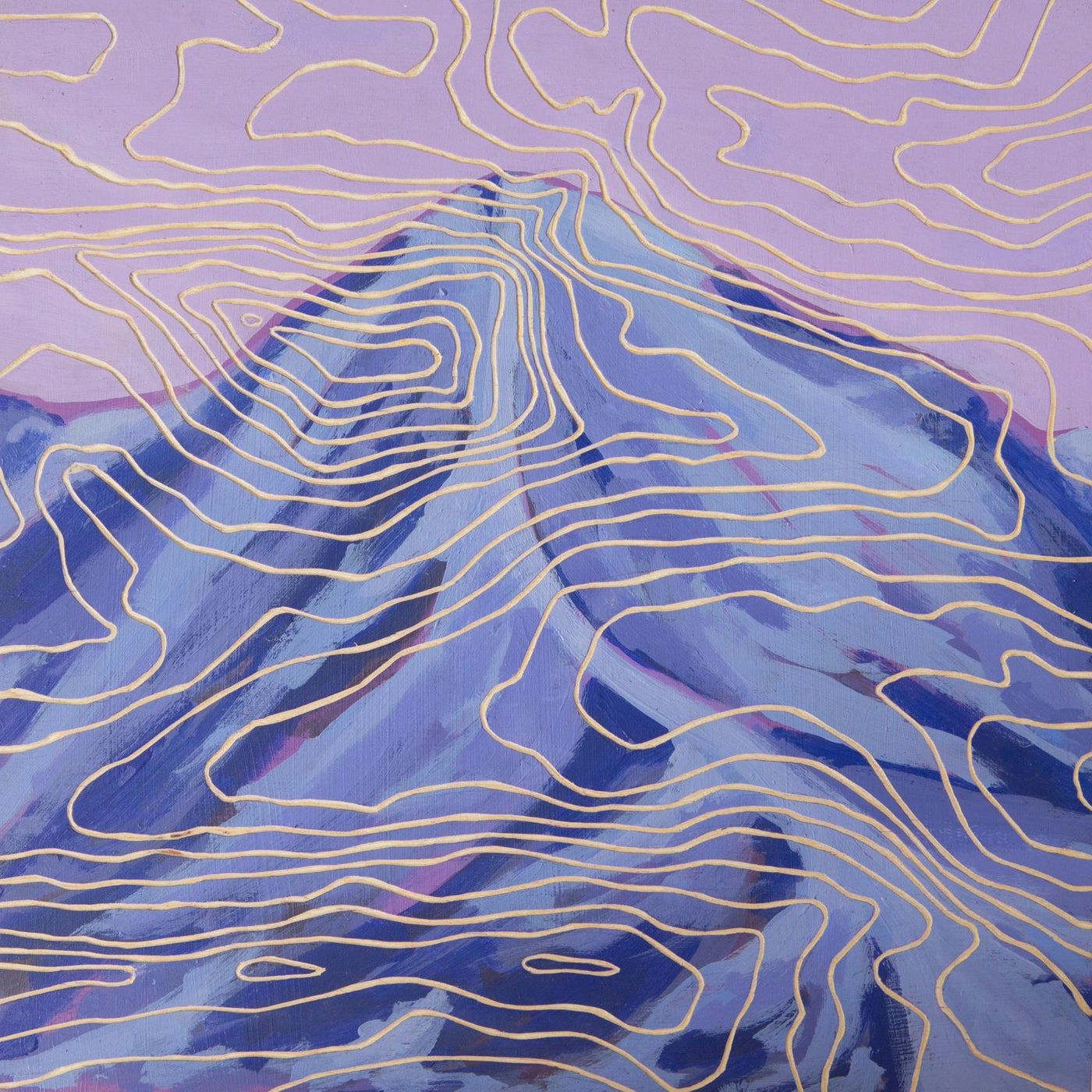 Quandary Peak Topographic Map Print