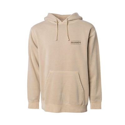 Moose Hanging Loose Colorado Hoodie by Mar Franzese