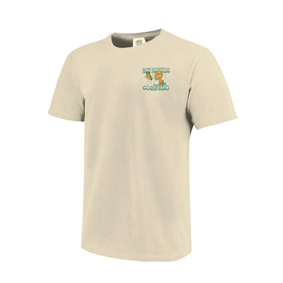 Flower Mushroom Retro Colorado Short Sleeve Shirt