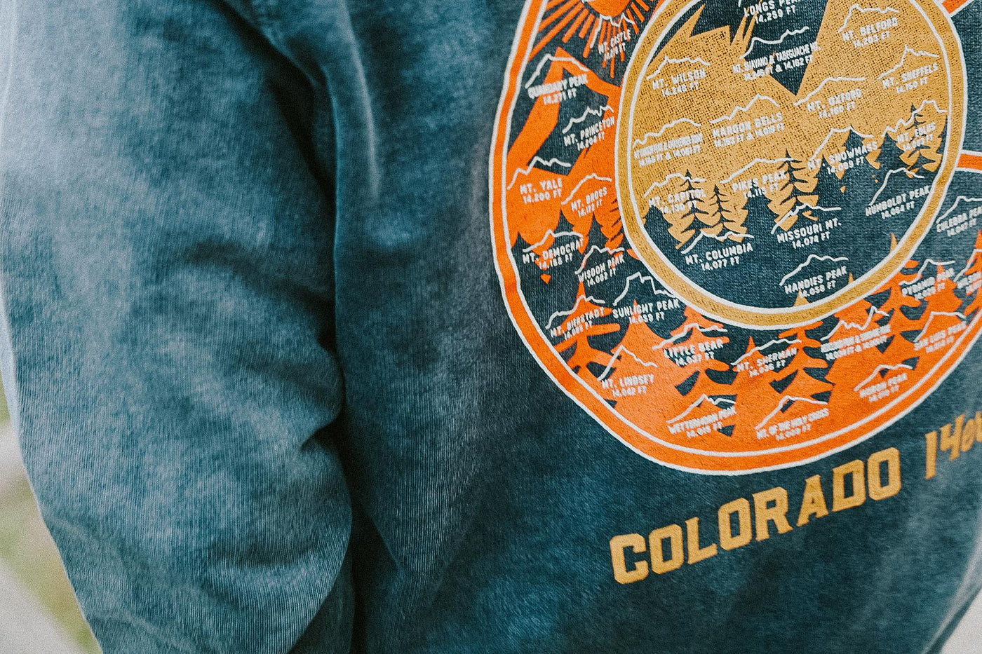 Colorado Summits 14er's Hoodie