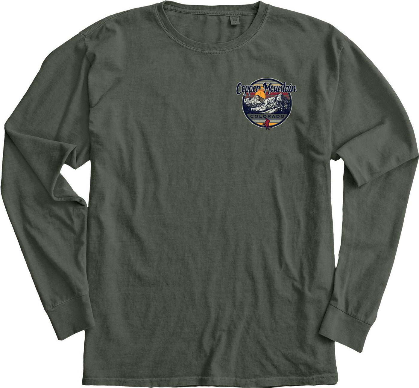 Failte Mtns/Skier Copper Mtn Long Sleeve Shirt