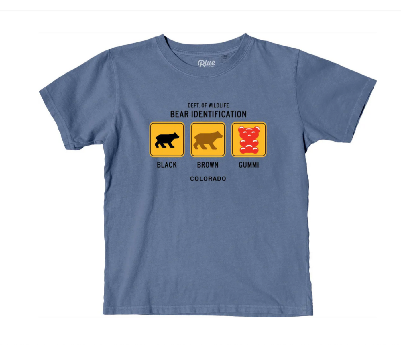 Bear Identification Colorado Youth Short Sleeve Shirt