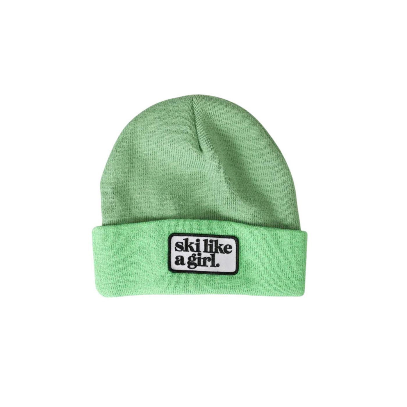 Ski Like A Girl Patch SLAG Beanie