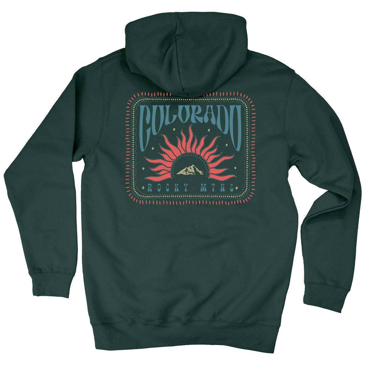Sun Daze Colorado Fleece Hoodie