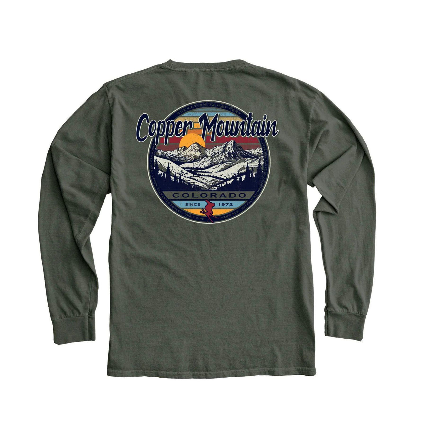 Failte Mtns/Skier Copper Mtn Long Sleeve Shirt