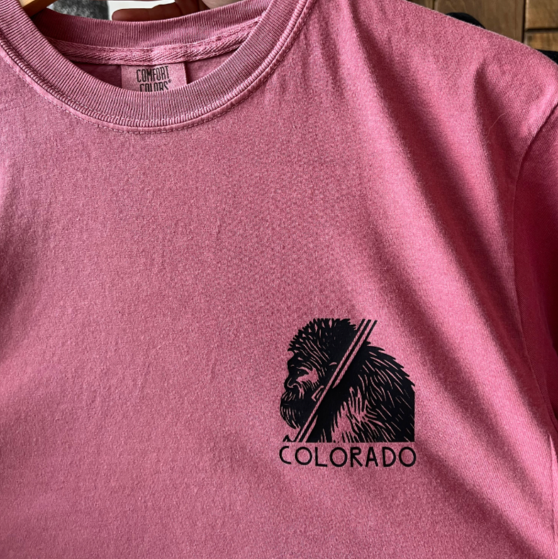 Andrew Dengate Ski Yeti Copper Mountain Short Sleeve Shirt