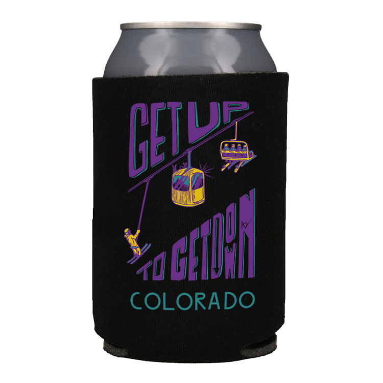 Artist Series Colorado Can Coolers by Andrew Dengate