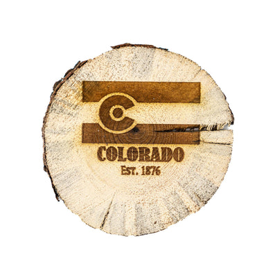 Beetle Kill Wood Coasters
