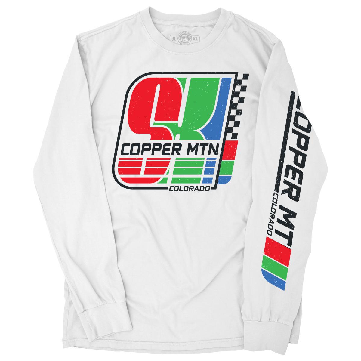 Retro Ski Race Copper Mountain Long Sleeve Shirt