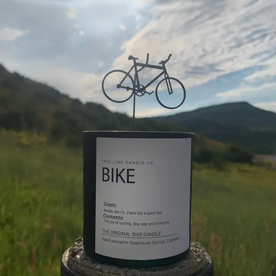 The Original Bike Peak Candle