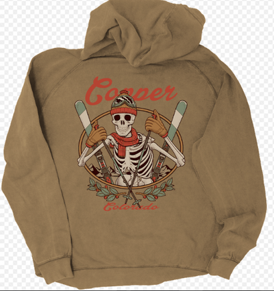 Skeleton Ski Copper Mountain Hoodie