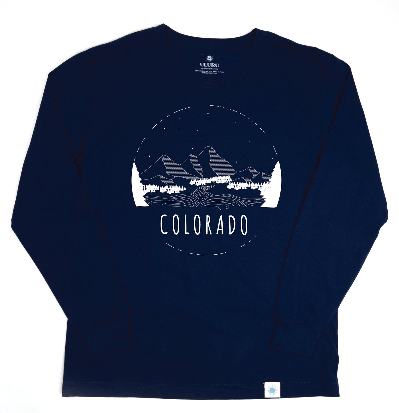 Colorado Circle Mountain Long Sleeve Shirt