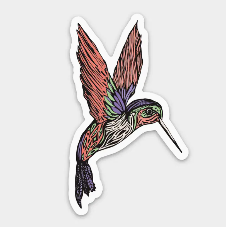 Artisan Hummingbird Sticker