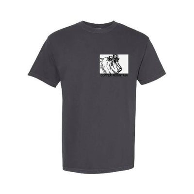 Mountain Goat Short Sleeve Shirt Copper Mountain by Andrew Dengate