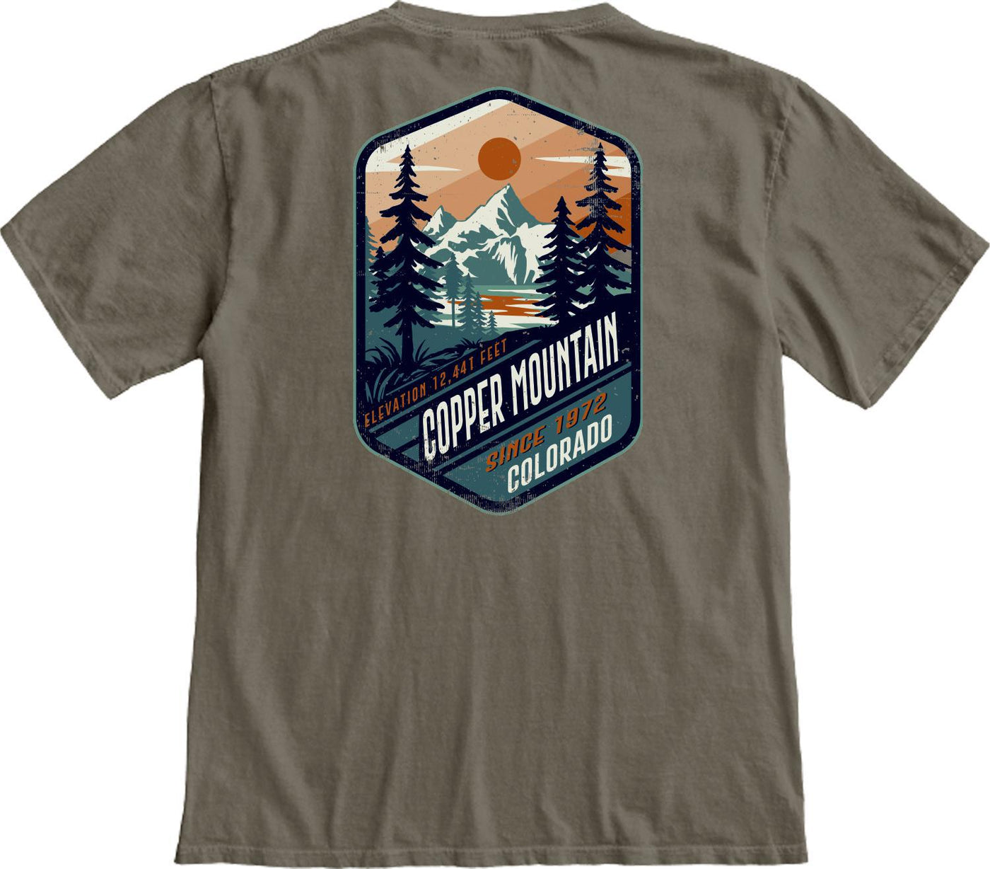 Ironstone Mtns/Pines Copper Mountain Short Sleeve Shirt