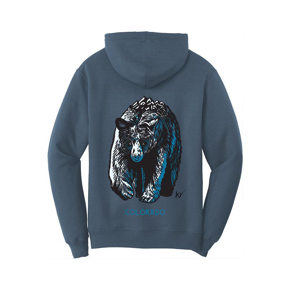 Bear Colorado Hoodie by Andrew Dengate