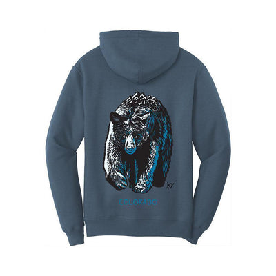 Bear Colorado Hoodie by Andrew Dengate
