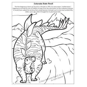 Colorado State Coloring and Activity Book