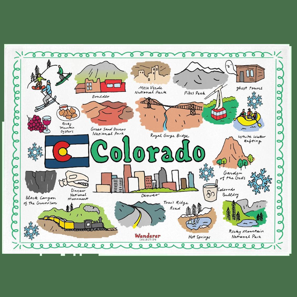 CO Wanderer Pillow & Pillow Case