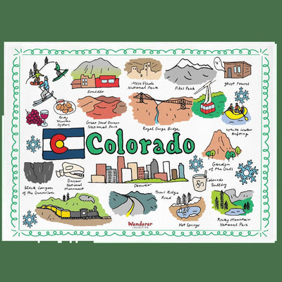 CO Wanderer Pillow & Pillow Case