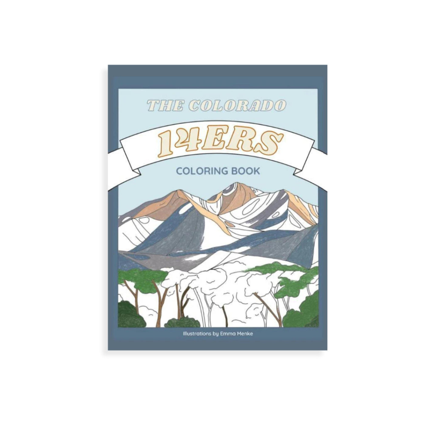 Colorado 14ers Coloring Book