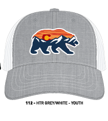 Sunset Range Bear Youth Hat 112