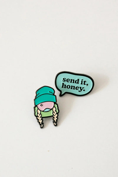Send It, Honey SLAG Pin