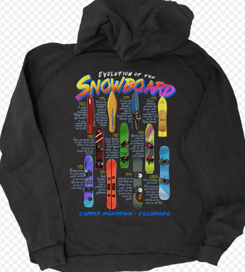 Snowboard Evolution Copper Mountain Hoodie