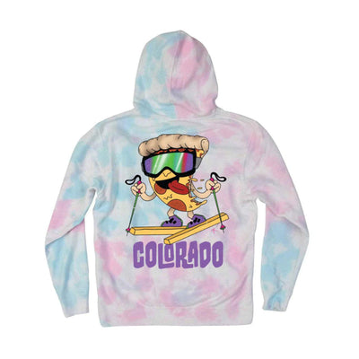 Pizza French Fry Colorado Hoodie by Mar Franzese