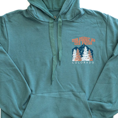 This Must Be The Place Teal Hoodie