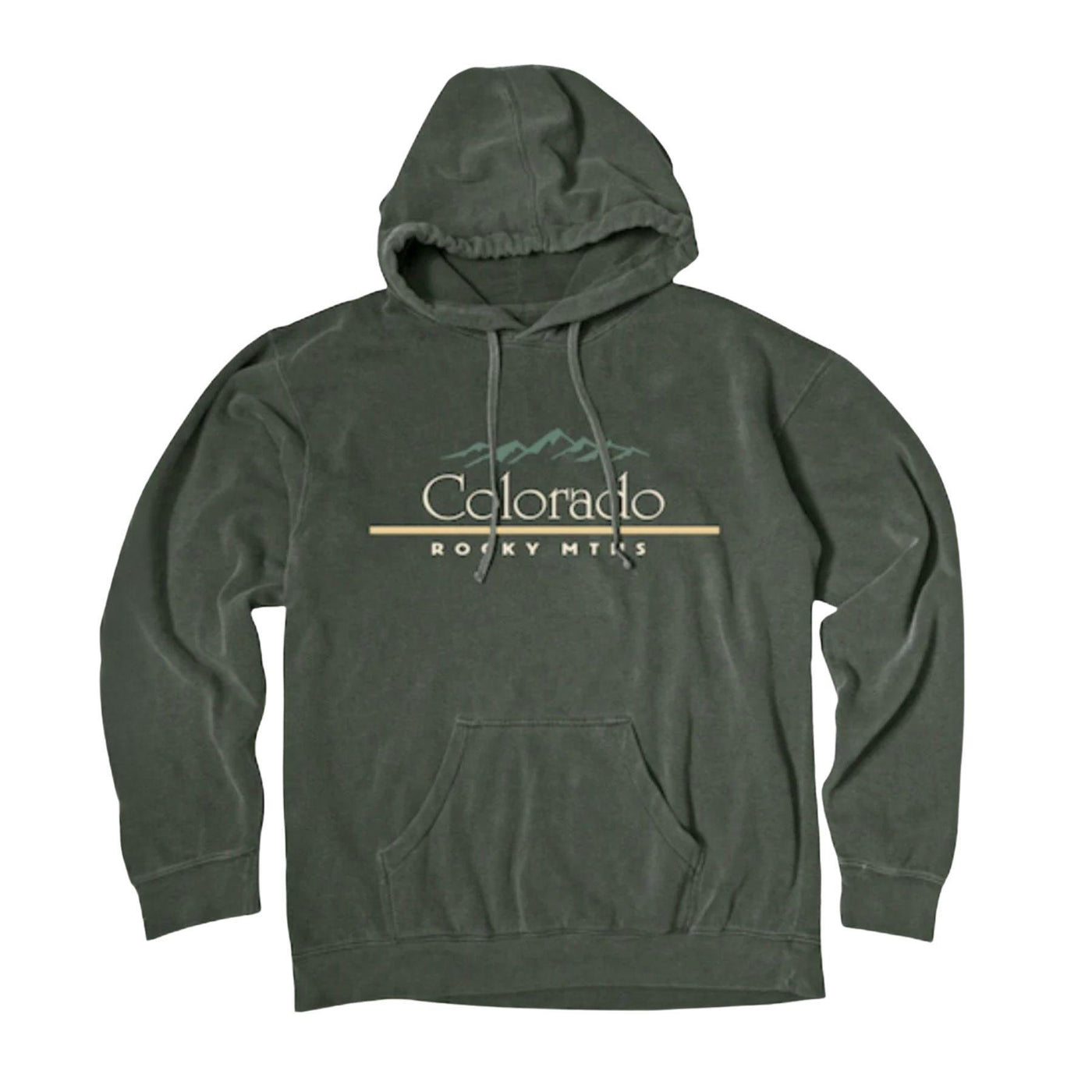 Classic Font Embroidered Hoodie - Colorado