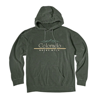 Classic Font Embroidered Hoodie - Colorado