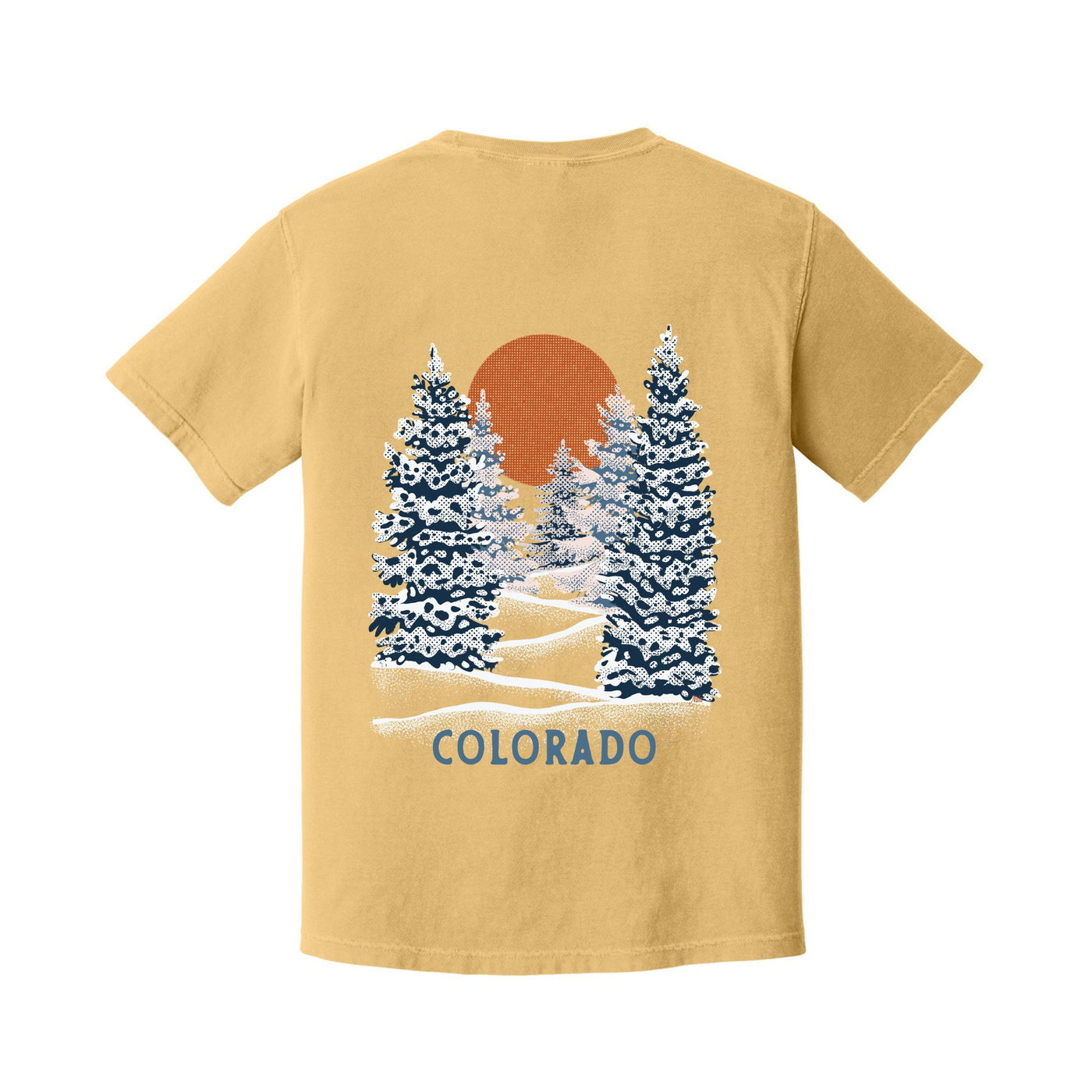 Trees Colorado Short Sleeve Shirt by Melody Ward