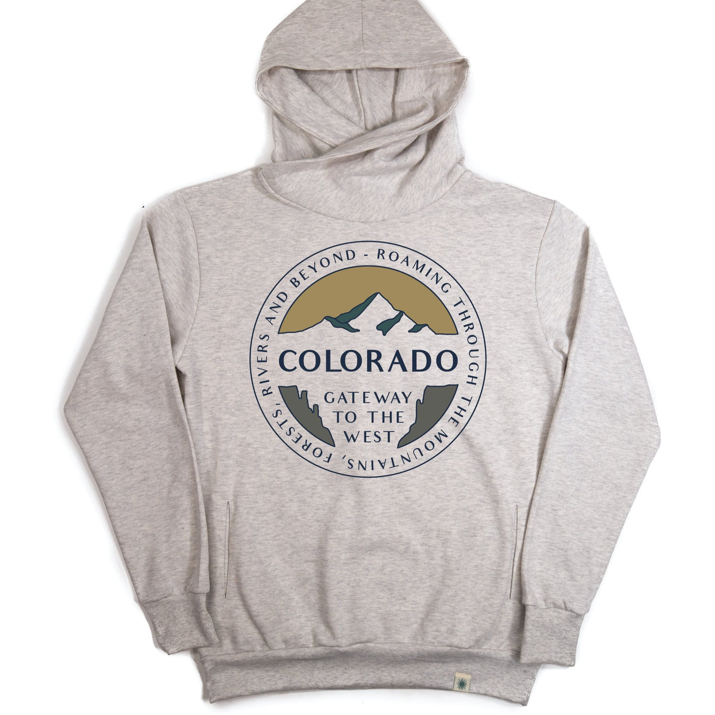 Gateway To The West Cowl Neck Hoodie