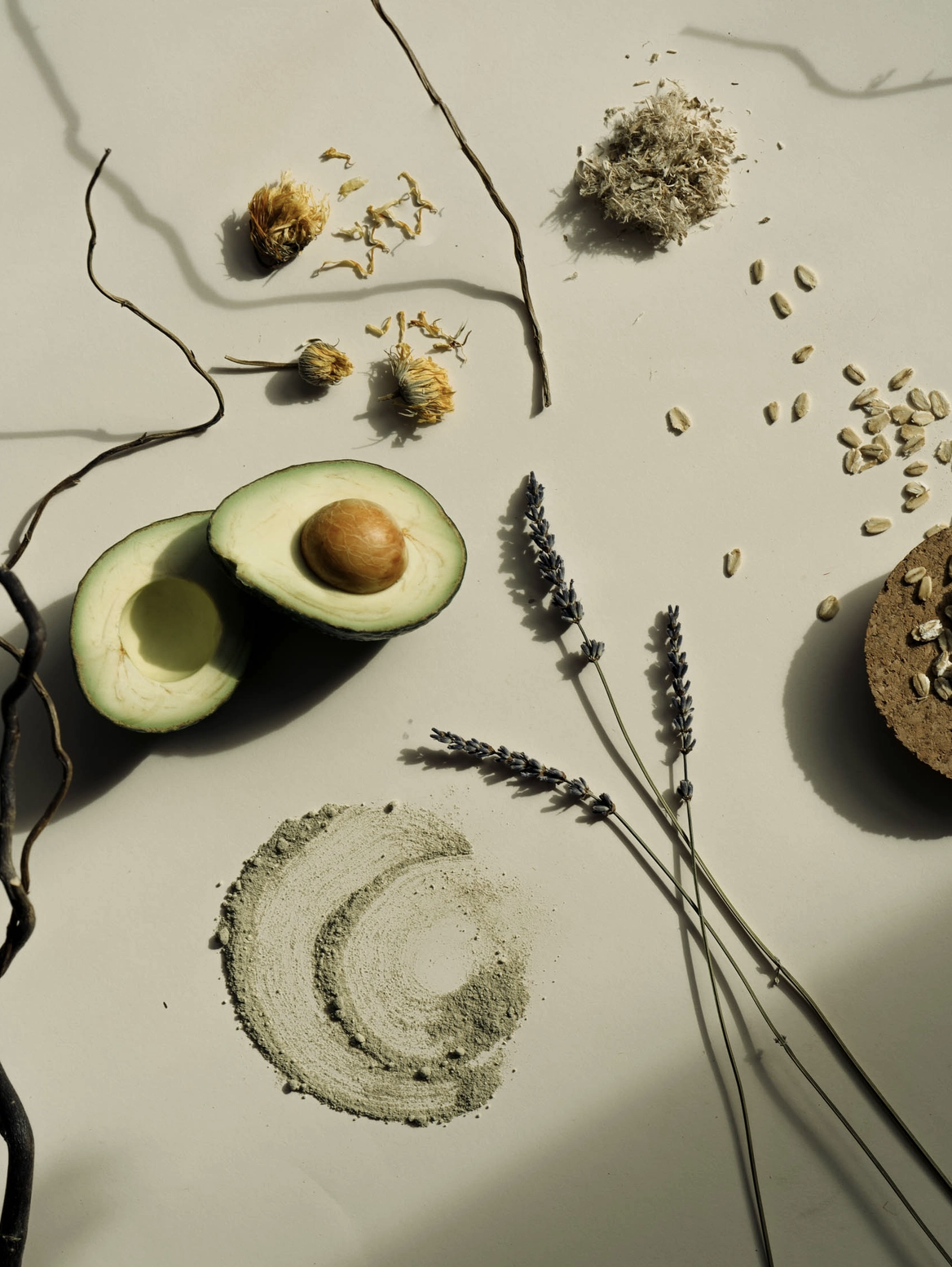 Avocado Matcha Facial Mask