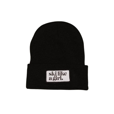 Ski Like A Girl Patch SLAG Beanie