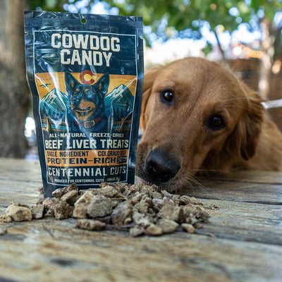 Cowdog Candy - Freeze Dried Beef Liver Treats Dog Treats