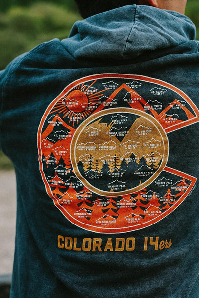 Colorado Summits 14er's Hoodie