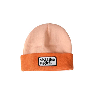 Ski Like A Girl Patch SLAG Beanie