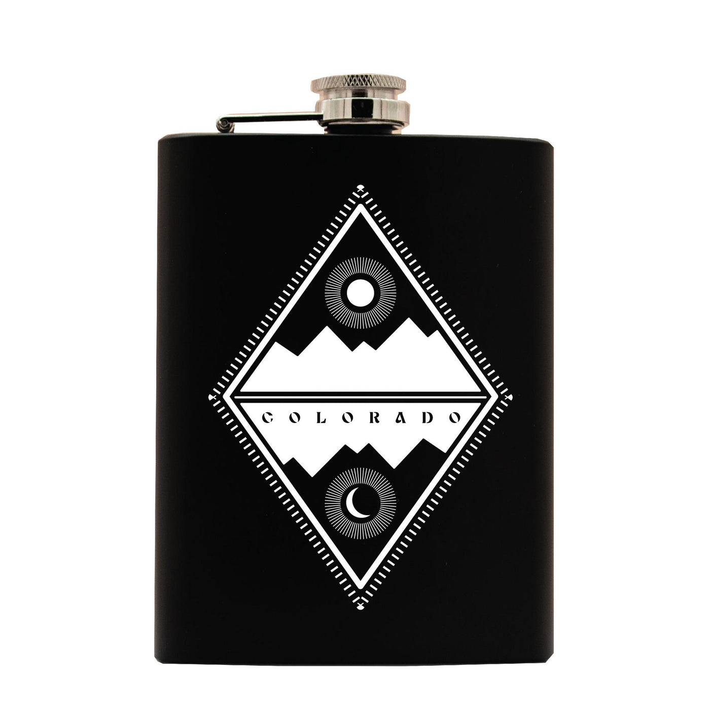 Mountain Vibes Hip Flask