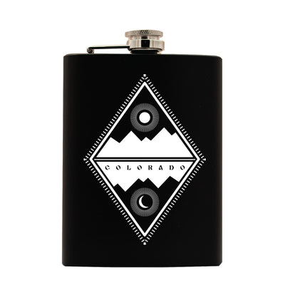 Mountain Vibes Hip Flask
