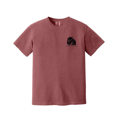 Ski Yeti Copper Mountain Short Sleeve Shirt by Andrew Dengate