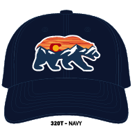 Sunset Range Bear Toddler Hat 320T