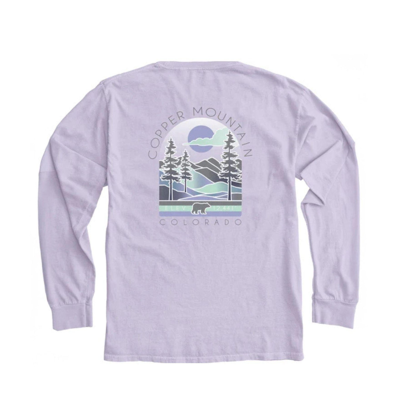 Calmly Estrn Mtns Copper Mountain Long Sleeve Shirt
