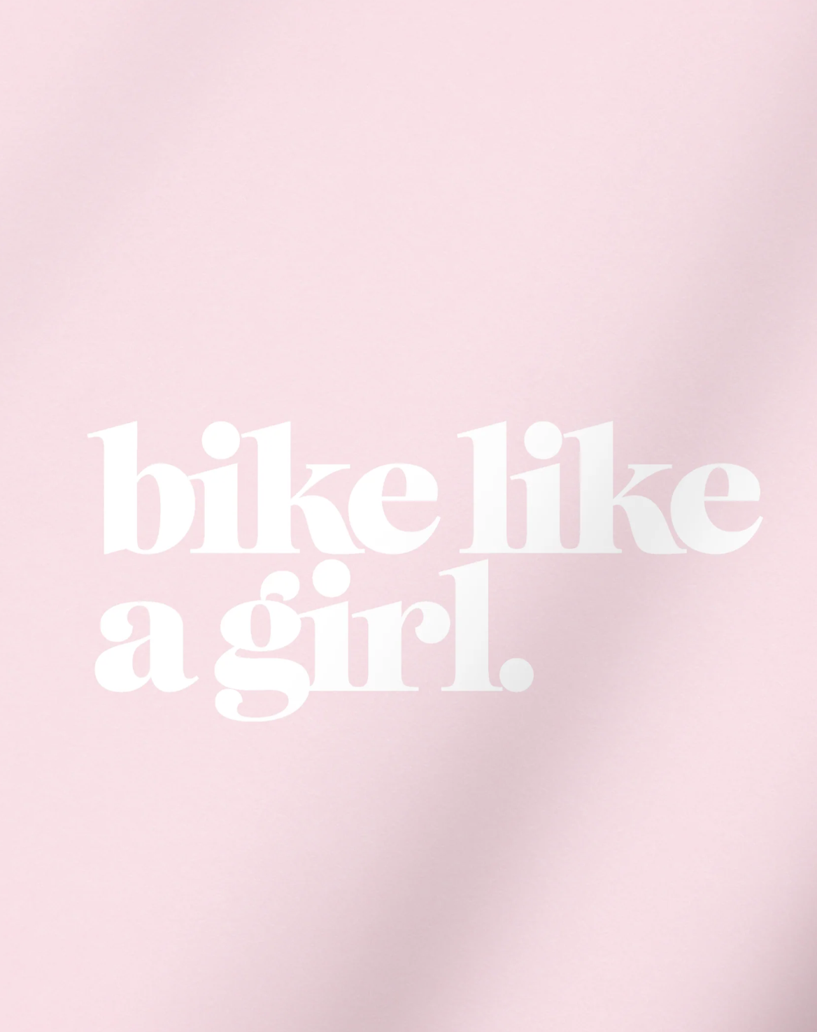 Bike Like a Girl Transfer Sticker