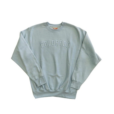 Proweave Colorado Puff Embroidery Crewneck