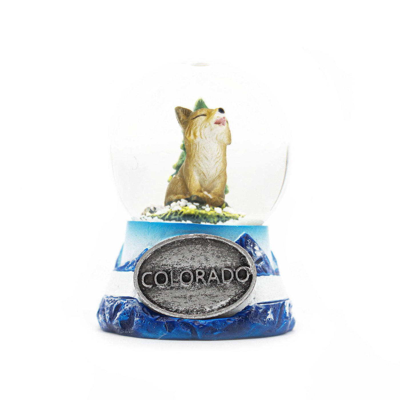 Small Wolf Snow Globe