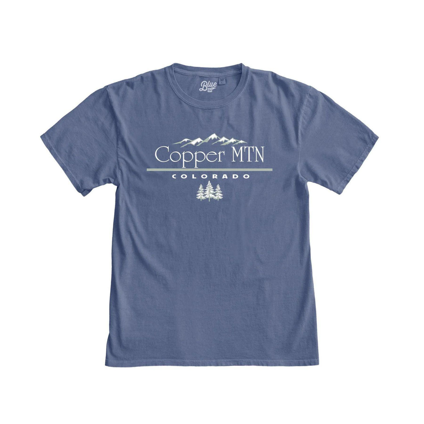 Classic Font Snow Copper Mtn Short Sleeve Shirt