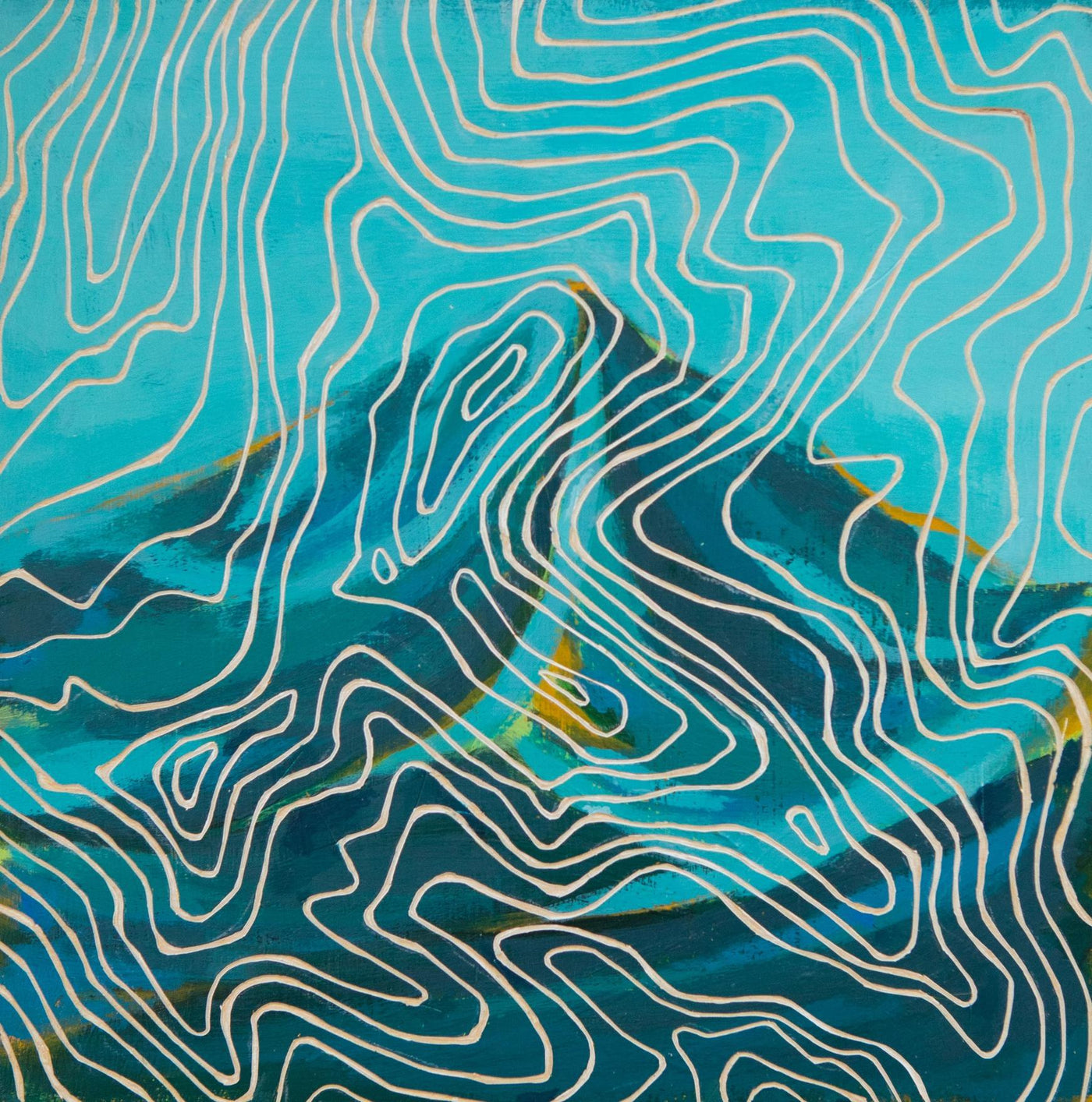Mt. Elbert Topographic Map Print