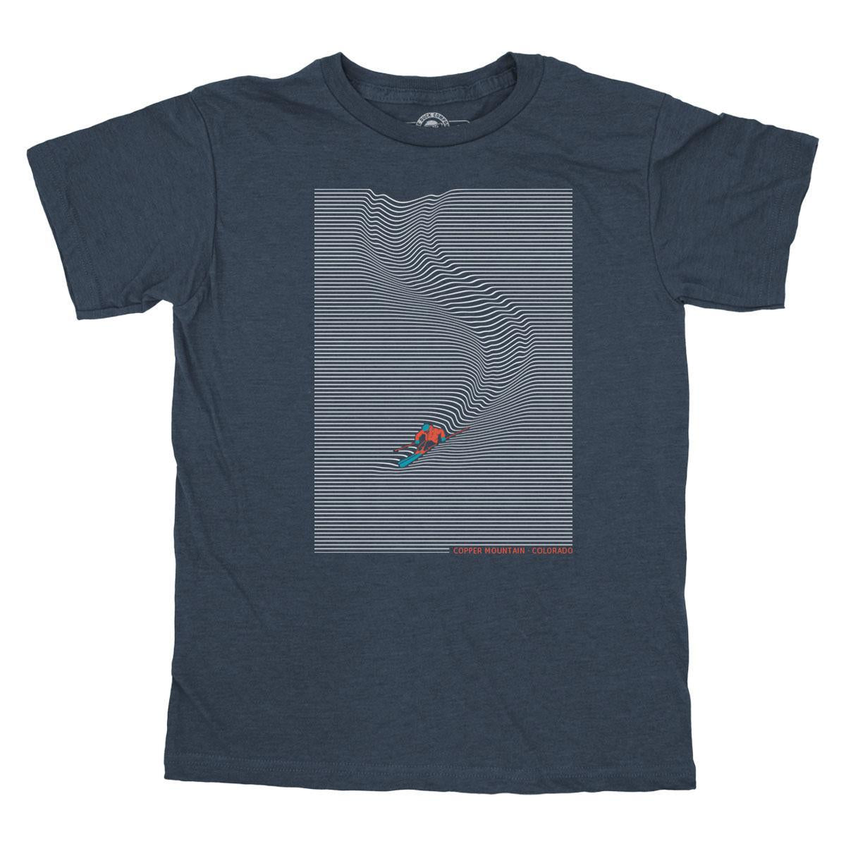 Rope Drop Ski Copper Mountain Youth Short Sleeve Shirt